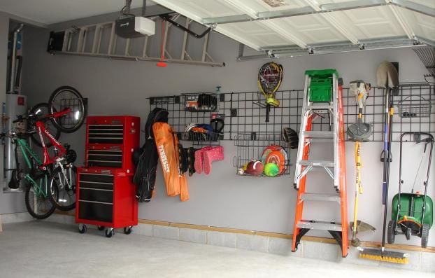 A recent garage organization company job in the  area